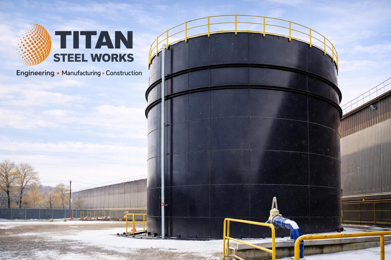 Cleveland Cliffs | FM Approved Fire Protection Water Storage Tank