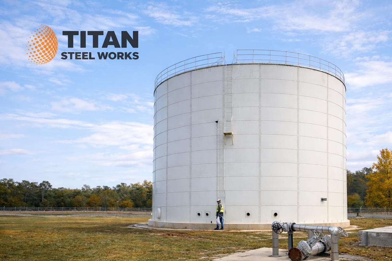 George Bush International Airport | NFPA 22 Fire Protection Tank