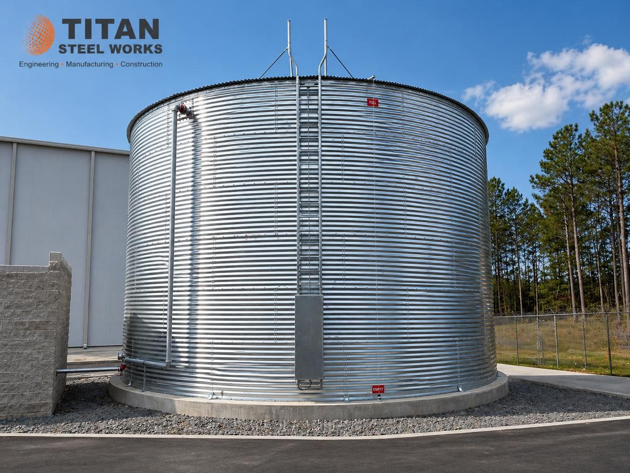 Orlando International Airport | Foam Spray Fire Protection Tank